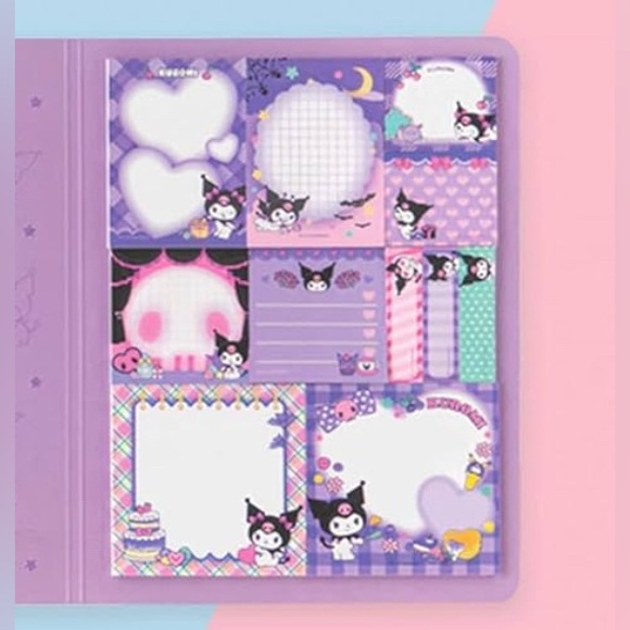 Kuromi Sticky Memo Book - Picture 4 of 5